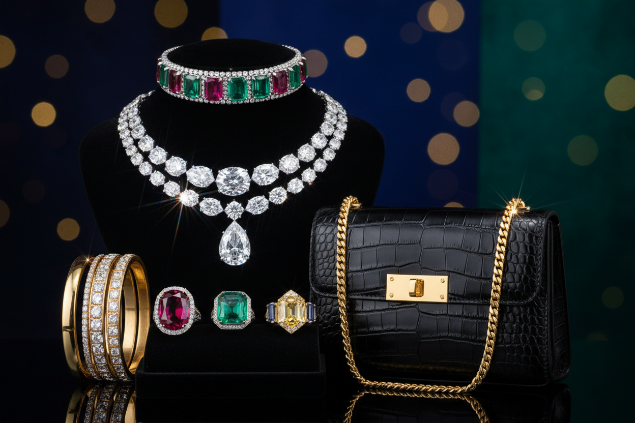 Luxury Jewelry & Bags