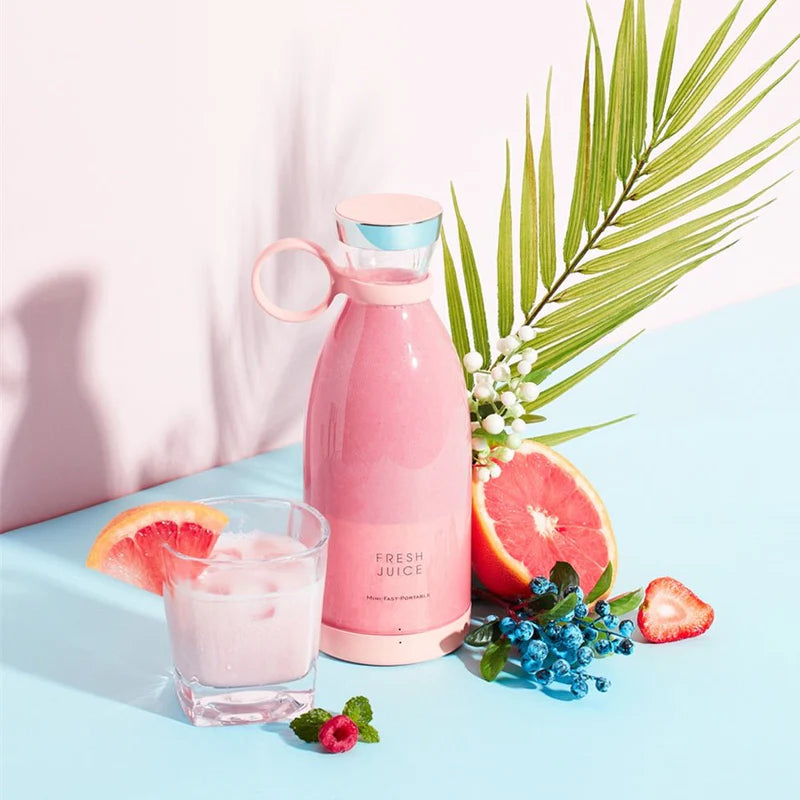 Portable Electric Juicer Blender Bottle