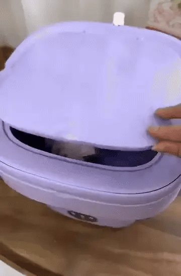 Portable Foldable Mini Washing Machine with Spin Dryer Bucket