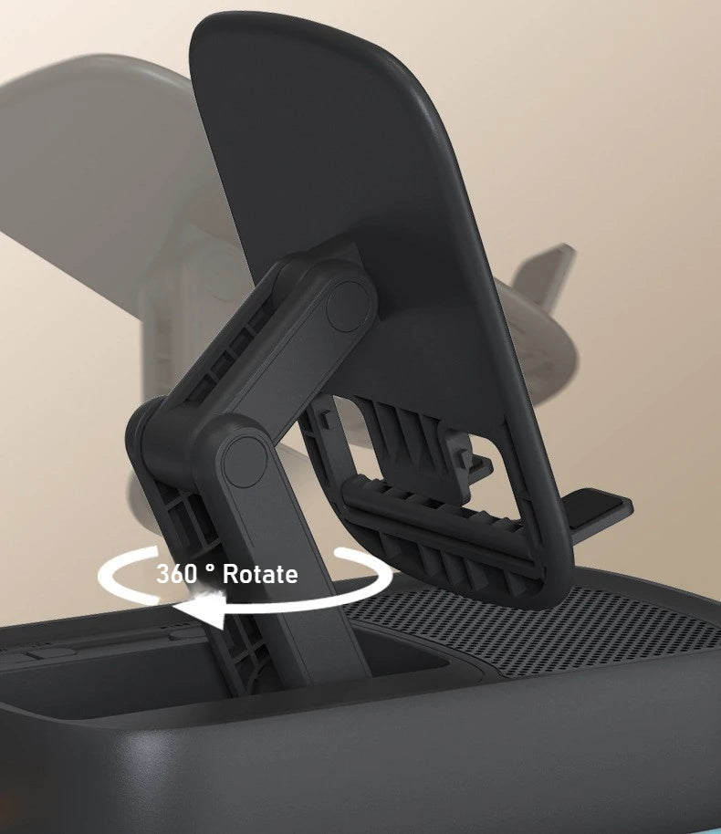 Premium 2-in-1 Mobile Holder with Wireless Bluetooth Speaker (F15) - HD Sound