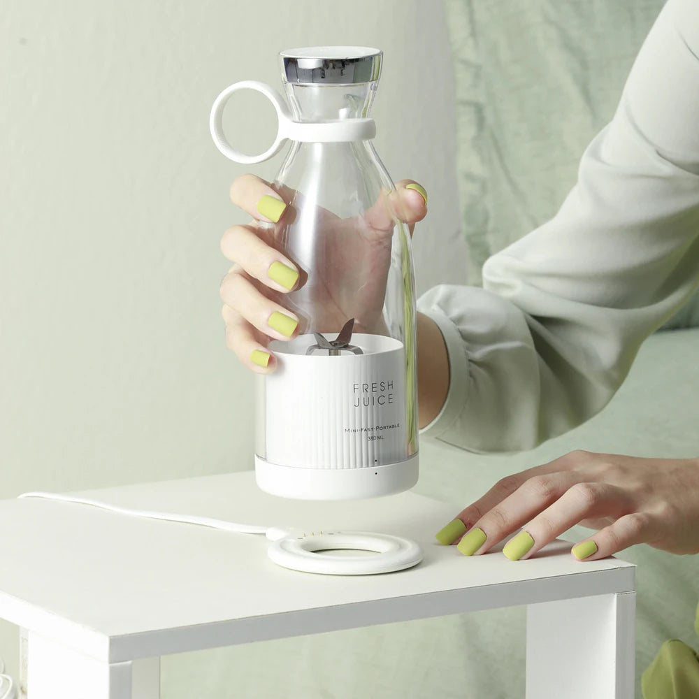 Portable Electric Juicer Blender Bottle