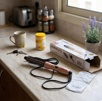 Slim Heated Hair Brush