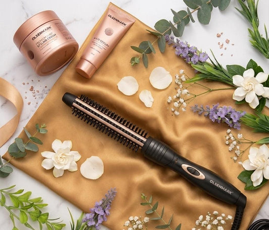 Slim Heated Hair Brush