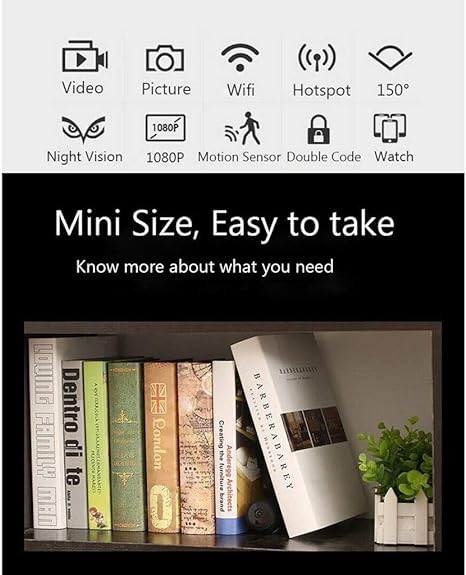A9 Mini Wireless HD Security Camera ( WiFi & Night Vision)
