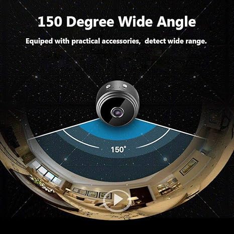 A9 Mini Wireless HD Security Camera ( WiFi & Night Vision)