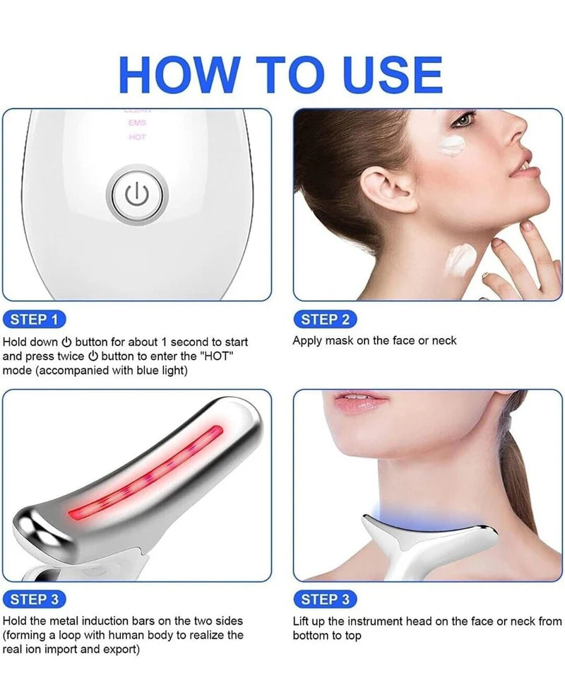 Anti Wrinkle Beauty Apparatus" (Microcurrent Face & Neck Massager)