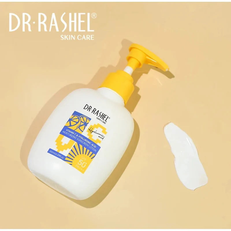 Dr. Rashel Vitamin C & Hyaluronic Acid Face Serum – Brightening & Deep Hydration (50ml)