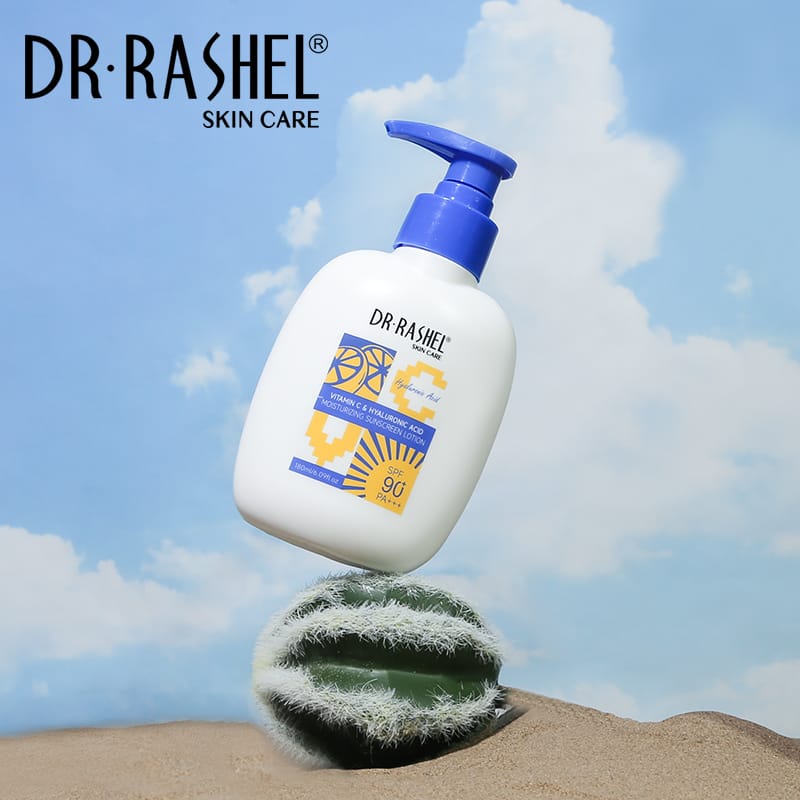 Dr. Rashel Vitamin C & Hyaluronic Acid Face Serum – Brightening & Deep Hydration (50ml)
