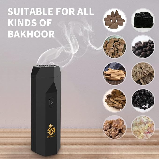 Portable Electronic Hair Bakhoor (Electric Oud Incense Burner)