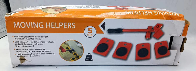 Heavy Duty Furniture Mover & Lifter Tool Set – Easy 360 Degree Moving Wheels