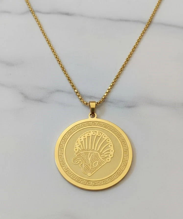 Medallion Pendant Necklace
