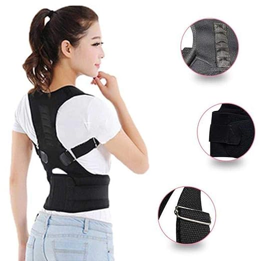 Adjustable Shoulder Back Support Belt – Premium Posture Corrector for Pain Relief