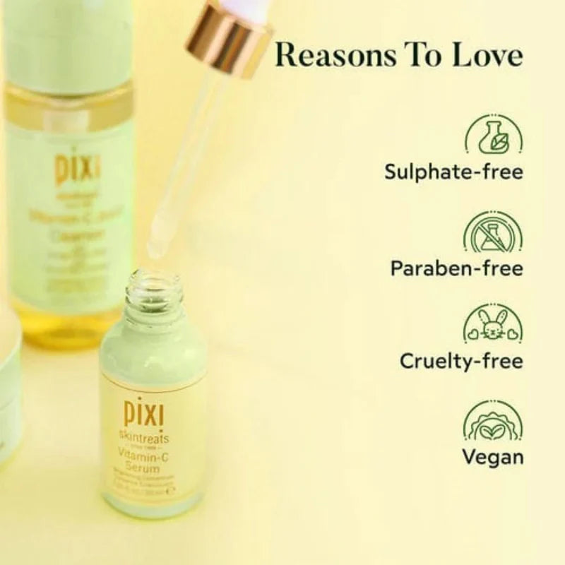 Pixi Beauty Vitamin C Serum – Brightening & Antioxidant Glow Serum (30ml)